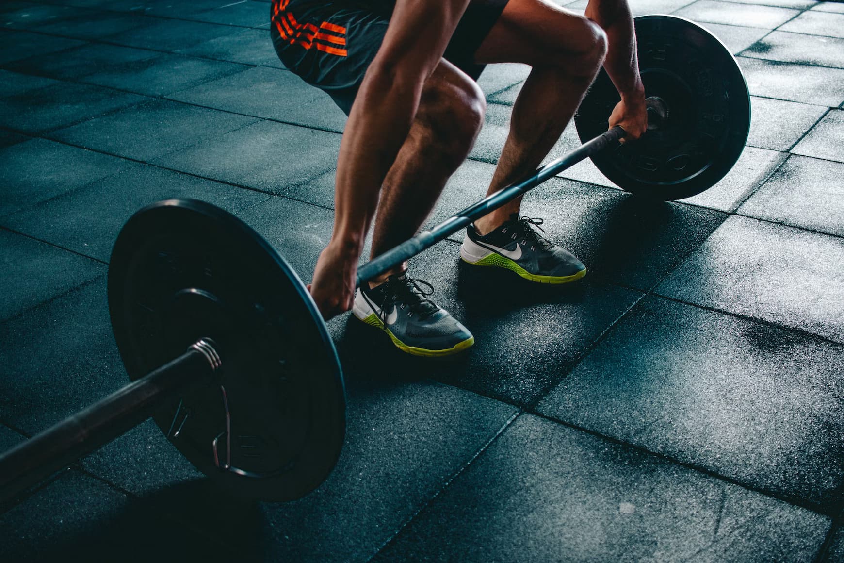 Guy Doing Deadlift